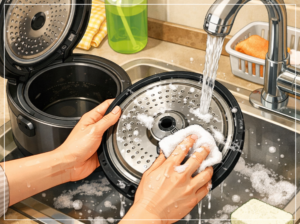 전기밥솥 세척법과 관리 관련 사진