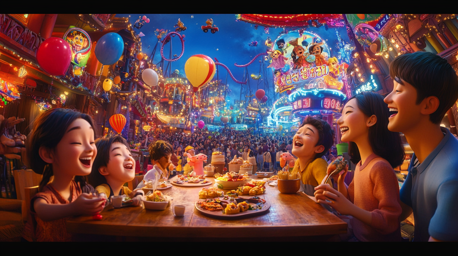 어버이날 선물 추천으로 놀이공원에 간 모습!