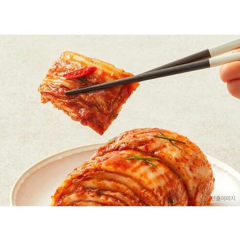 비비고 썰은 배추김치