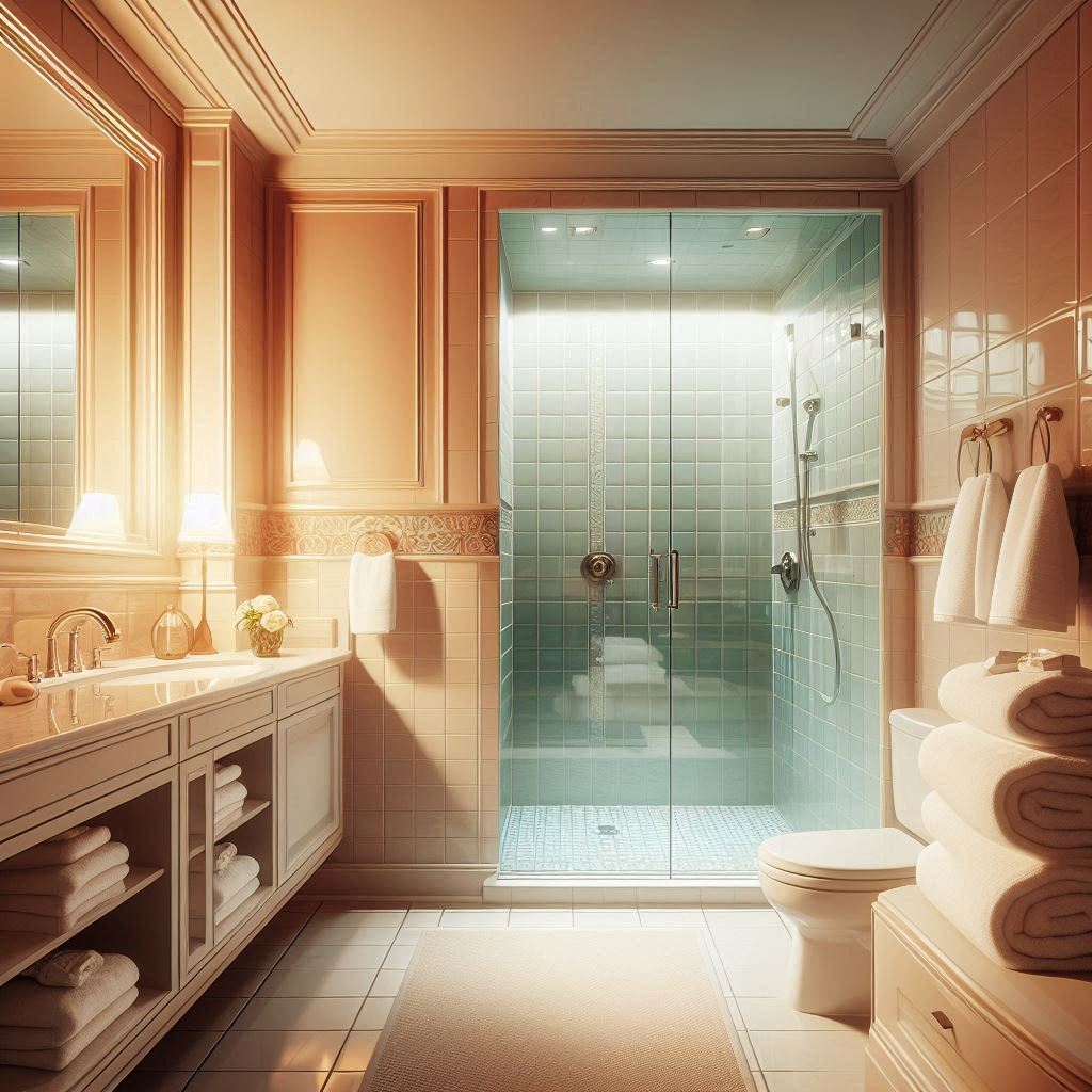 피부,체형관리 샵 배경