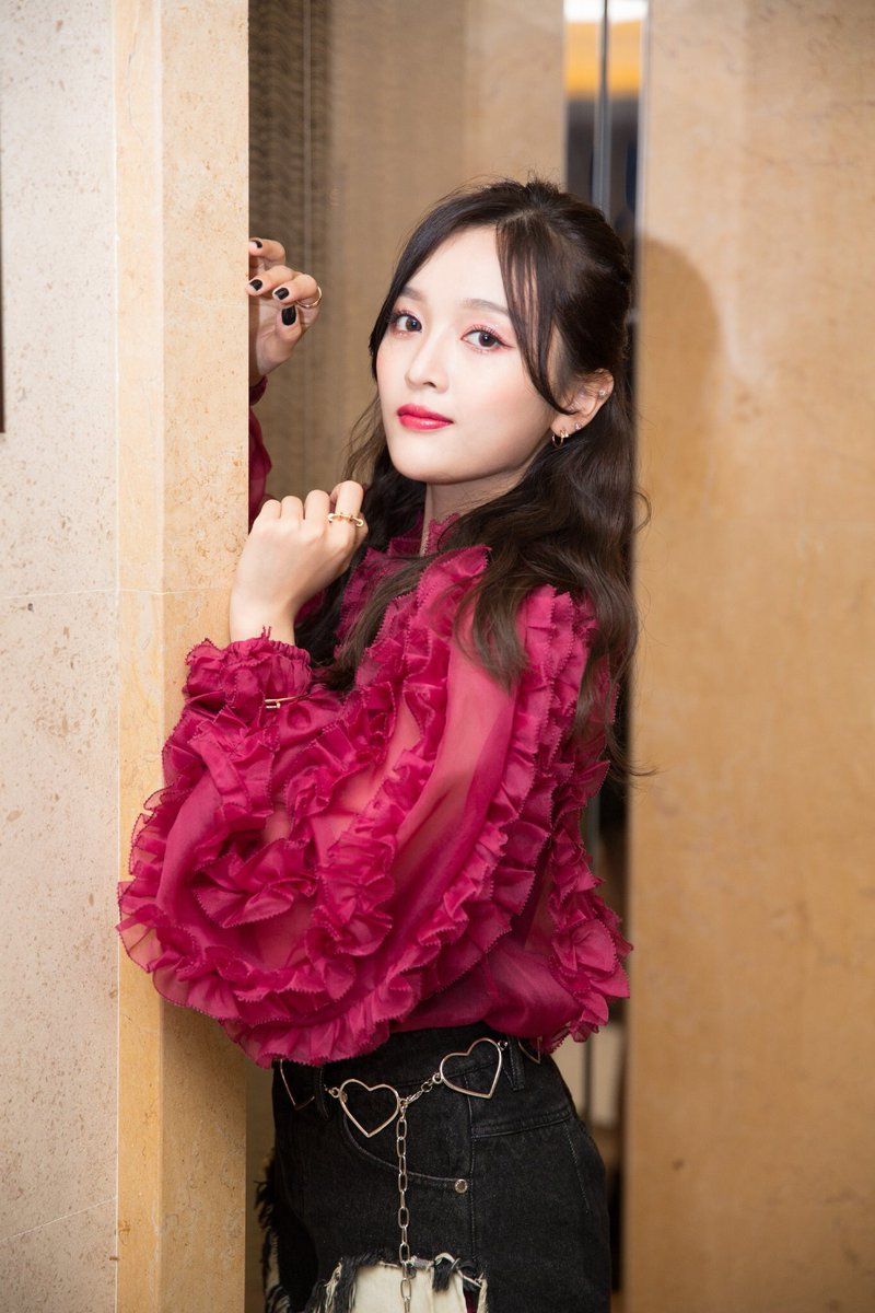 우주소녀 선의 인스타그램 사진 몸매