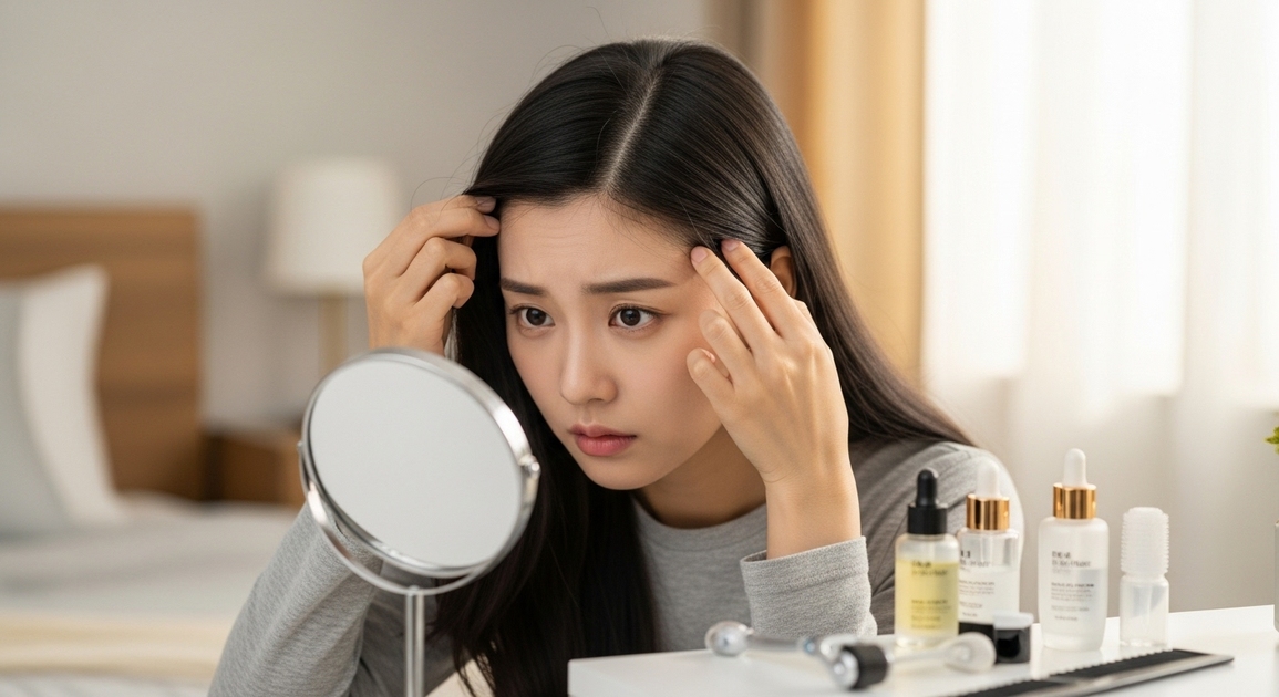 ๋ํผ ํ๋ชจ ์จ ์ฌ์ฑ ๋ชจ์ต