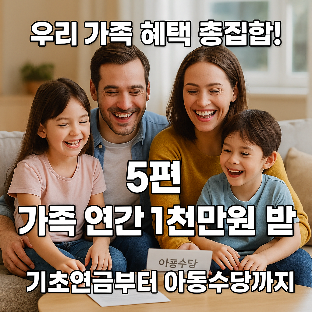 [5편] 가족 연간 1천만원 받기