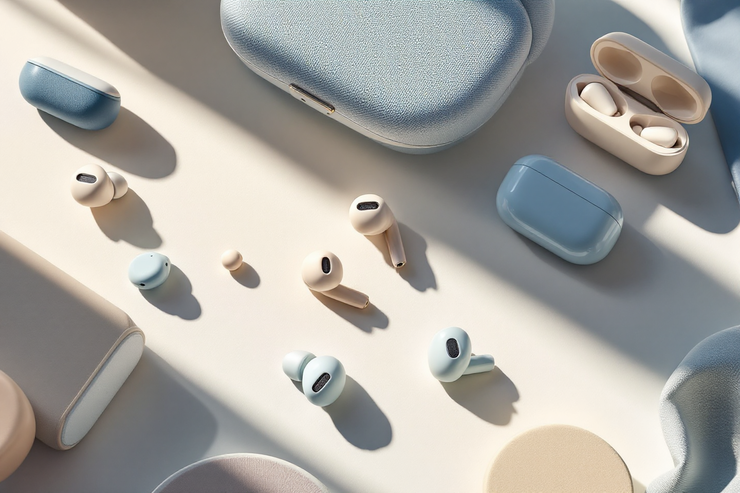 샥즈 오픈핏 에어팟 버즈 비교