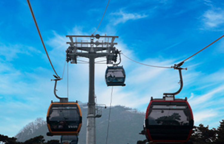 청풍호반 케이블카