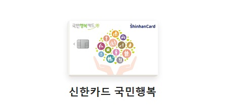 국민행복카드 바우처 - 삼성카드 신한카드 롯데카드 비교, 신청, 발급