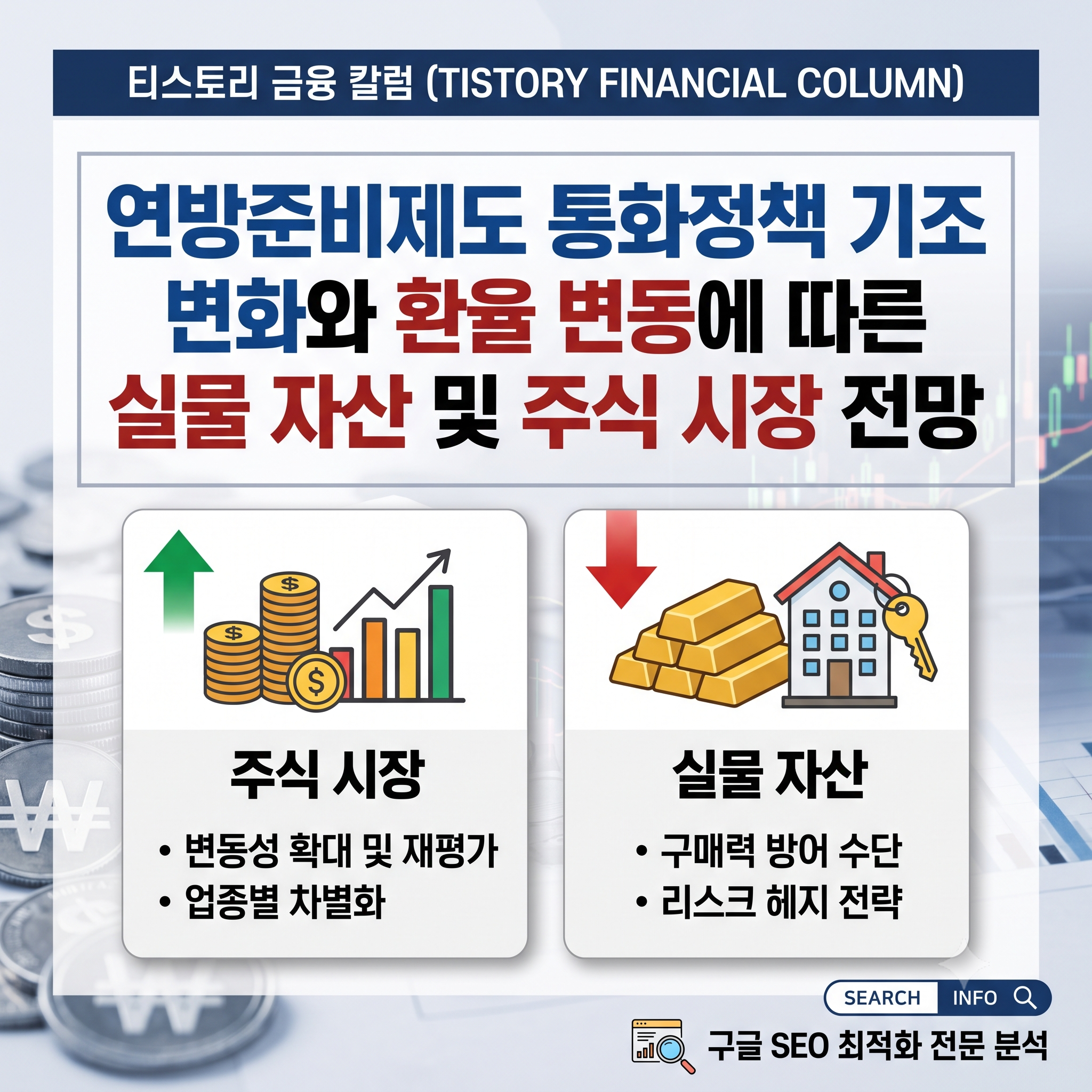 미 연준 통화정책 변동과 환율 변동성 및 실물 자산 포트폴리오 방어 전략