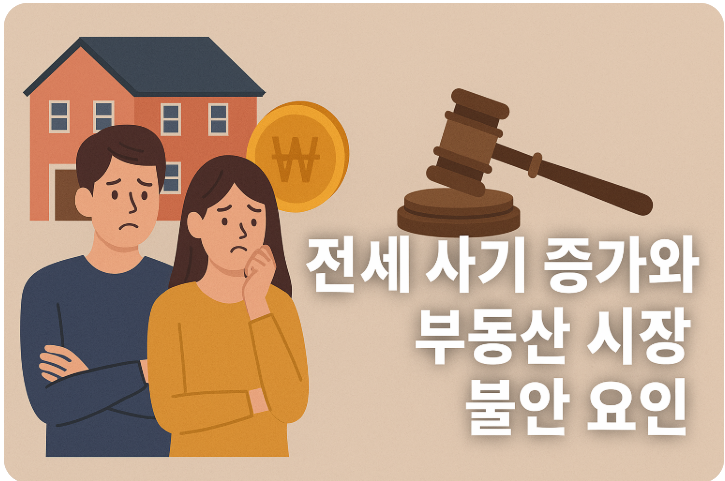 전세 사기 증가와 부동산 시장 불안 요인