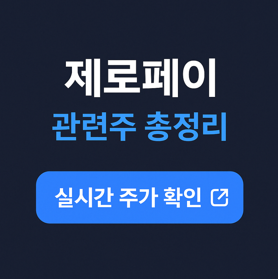 제로페이 수혜주 총정리: 관련 기업 실적과 투자 전략 분석 글에 대한 이미지입니다.