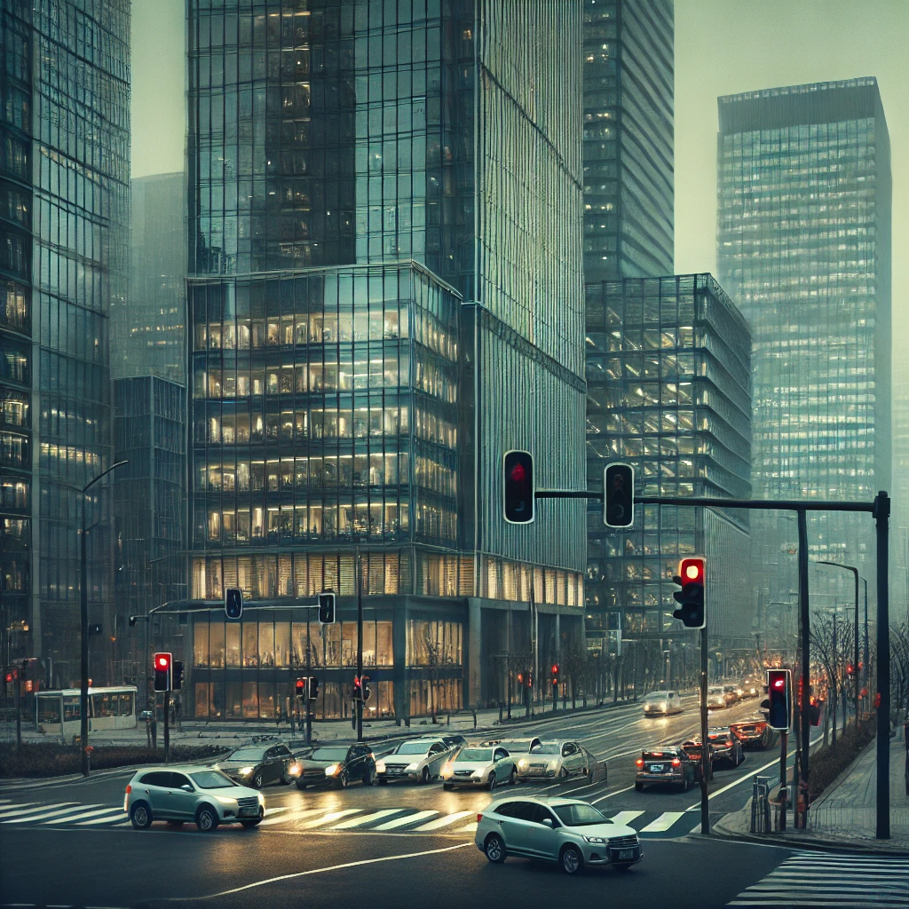 인류가 사라진 직후 문명의 모습, 아직은 전기가 살아있다.