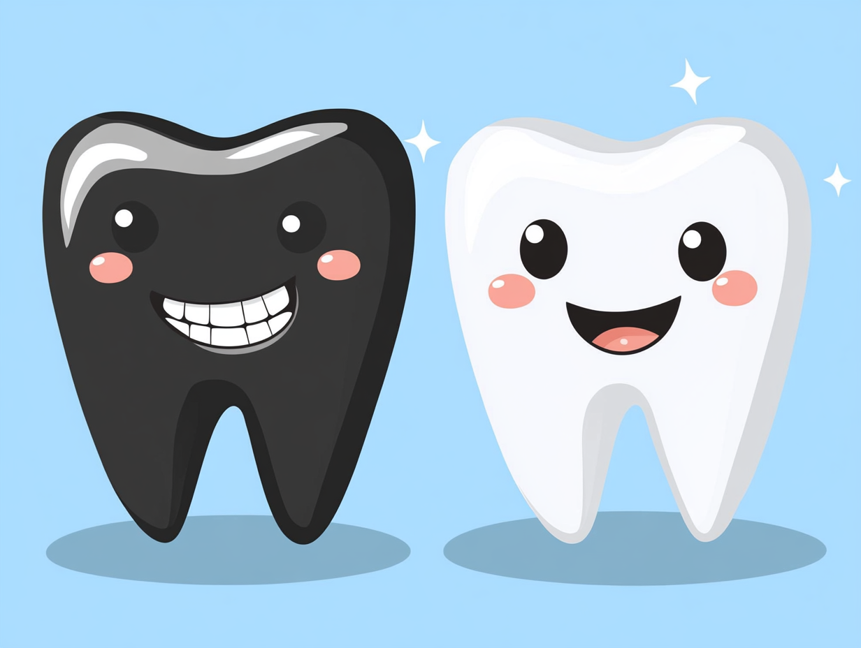 스케일링 후 치아가 하얘지는 이유