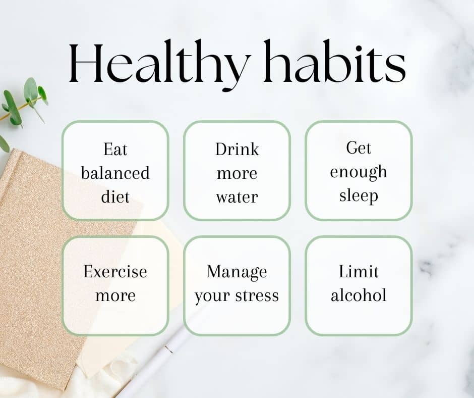 다양한 생활습관 채택