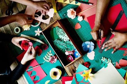 정밀 종이 공예(키리검): 섬세함의 극치