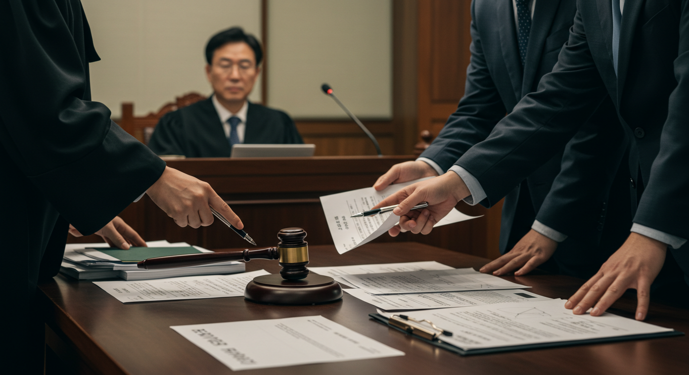 공판조서&amp;#44; 재판녹음