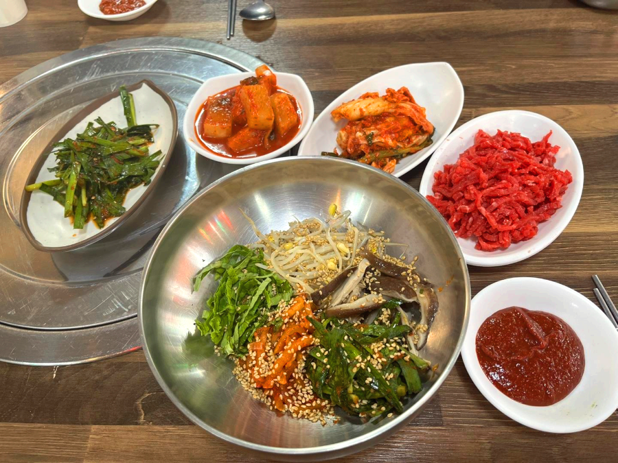 유구읍 유구정육식당 육회비빔밥