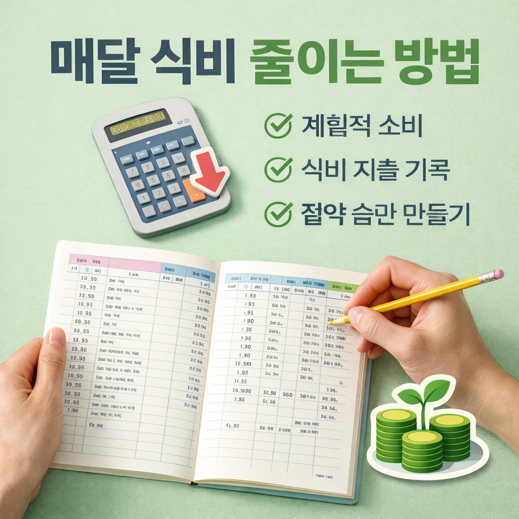 2026년 새해 절약 습관 식비는 계획 관리