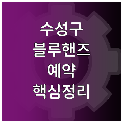 대구 수성구 현대자동차 블루핸즈 위치..