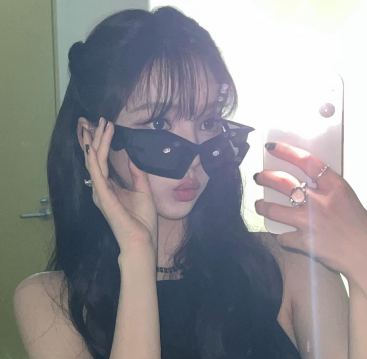 카리나 사복 코디 사진