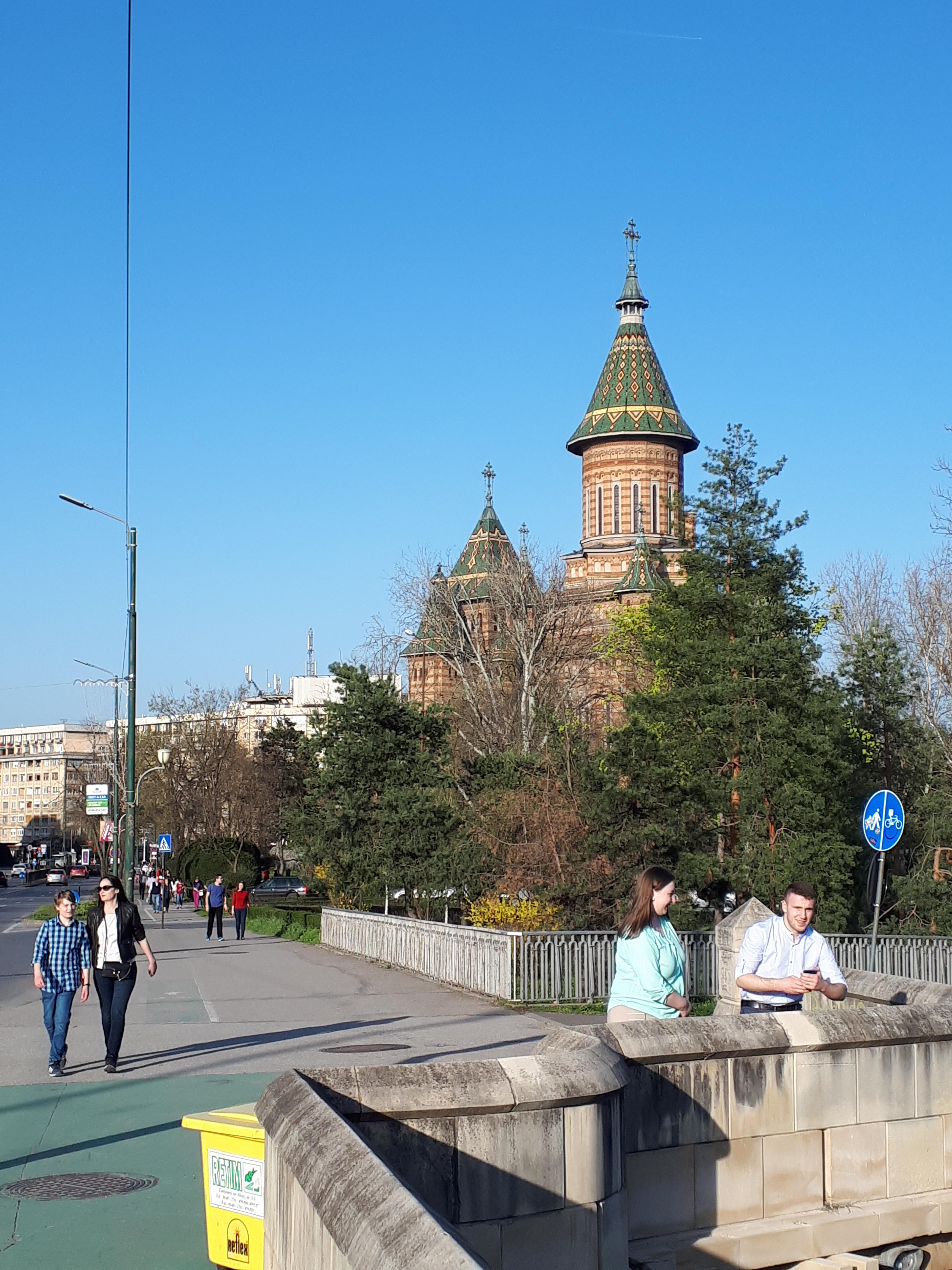 루마니아 티미쇼아라 정교회 대성당 후면