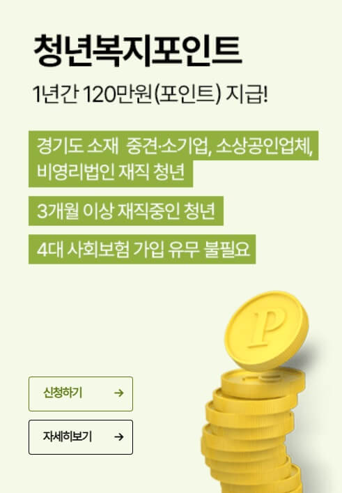 청년복지포인트 신청