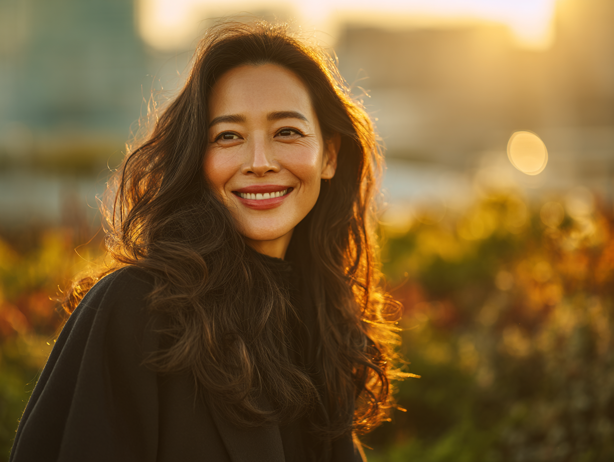 풍성한 여성 숱 머리 탈모 극복