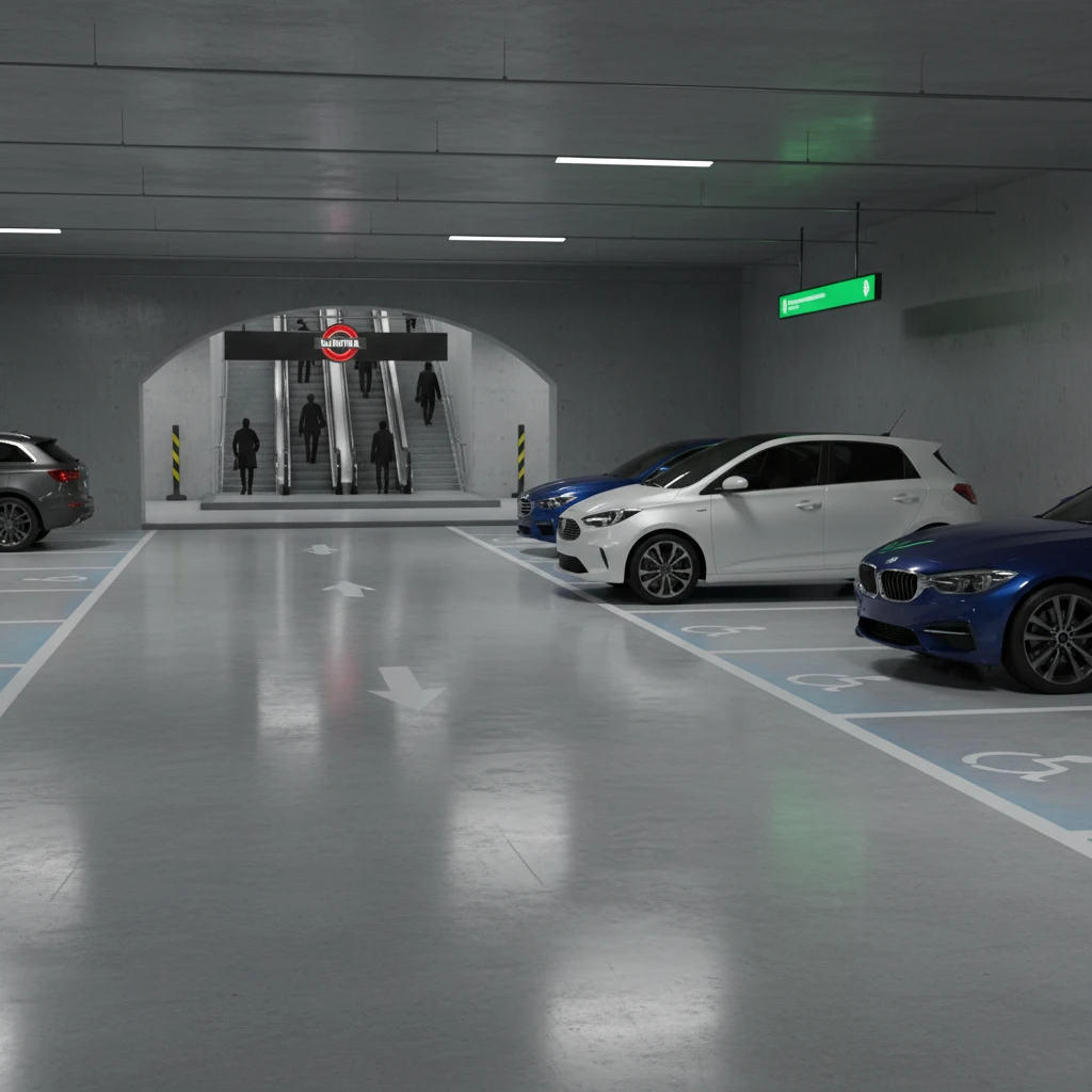 영등포시장역 노상 및 빌딩 주차장 이..