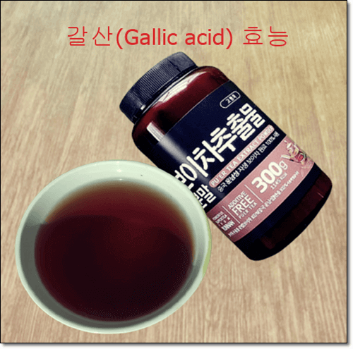 갈산 효능