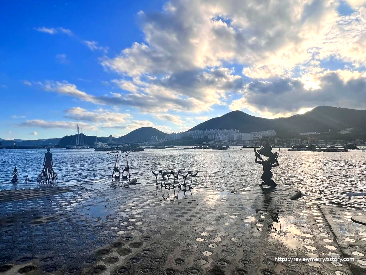 장도 다리 풍경