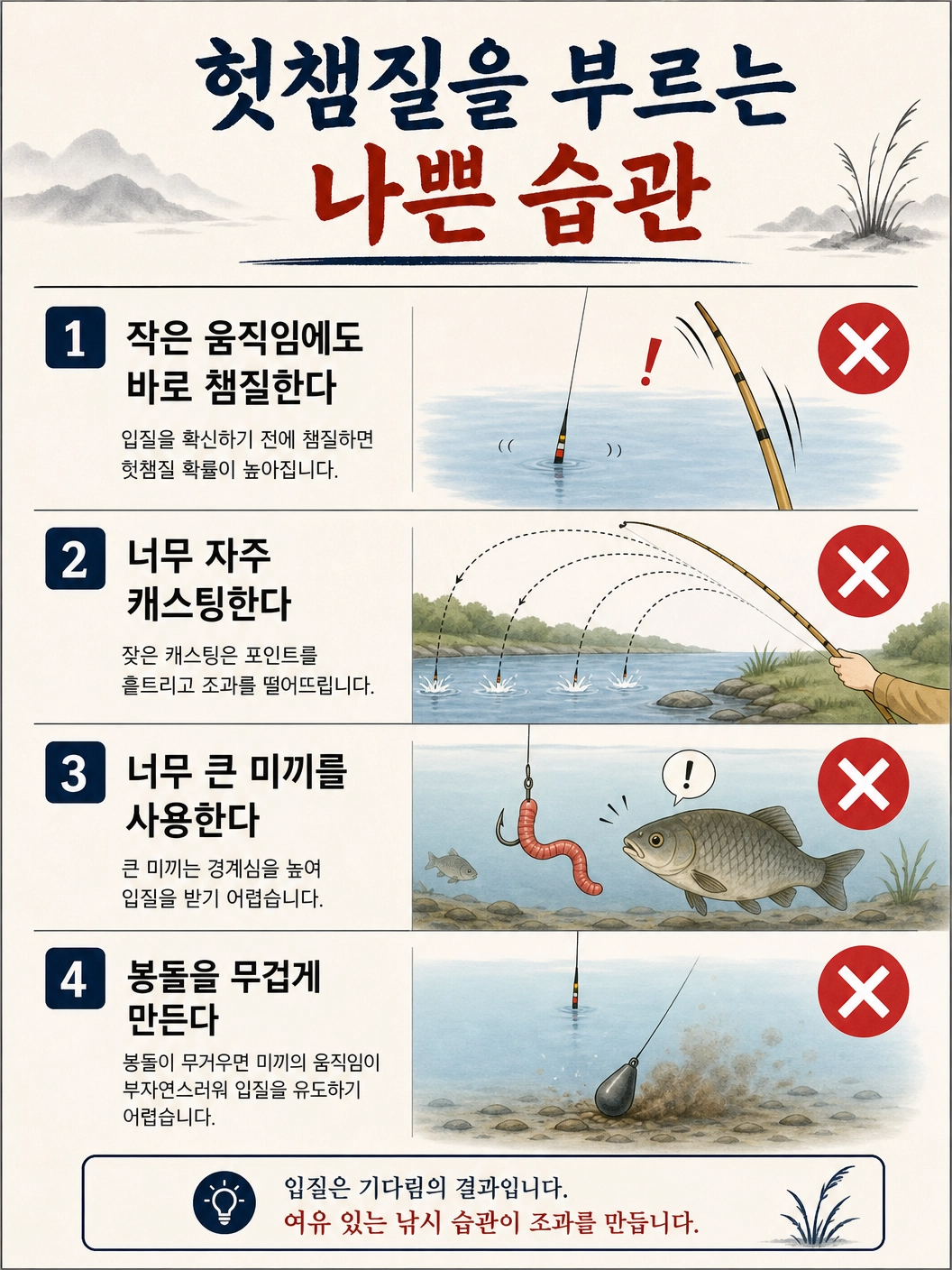 헛챔질_유발_나쁜습관