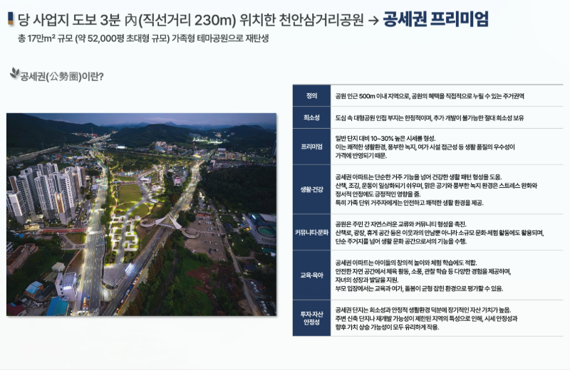 천안 벽산블루밍 파크포레가 실거주 관점에서 언급되는 이유