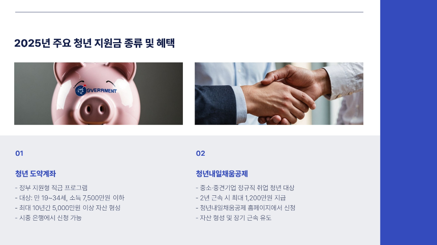 2025 청년 지원금 신청 방법 총정리! 조건 및 절차 한눈에 보기