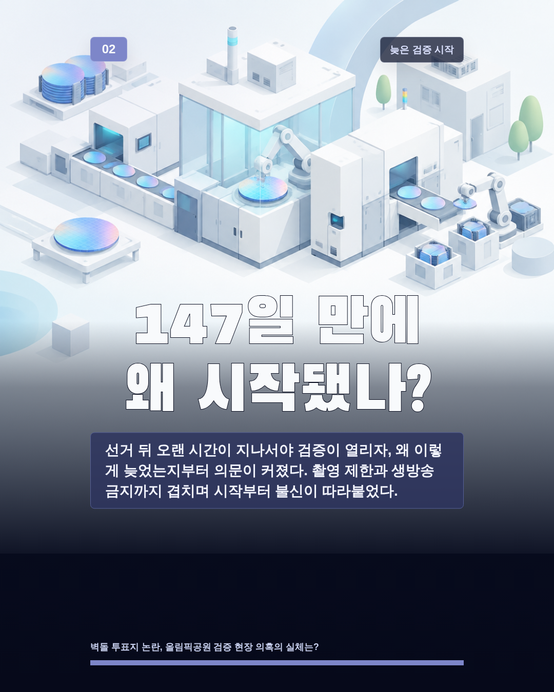 147일 만에 왜 시작됐나?