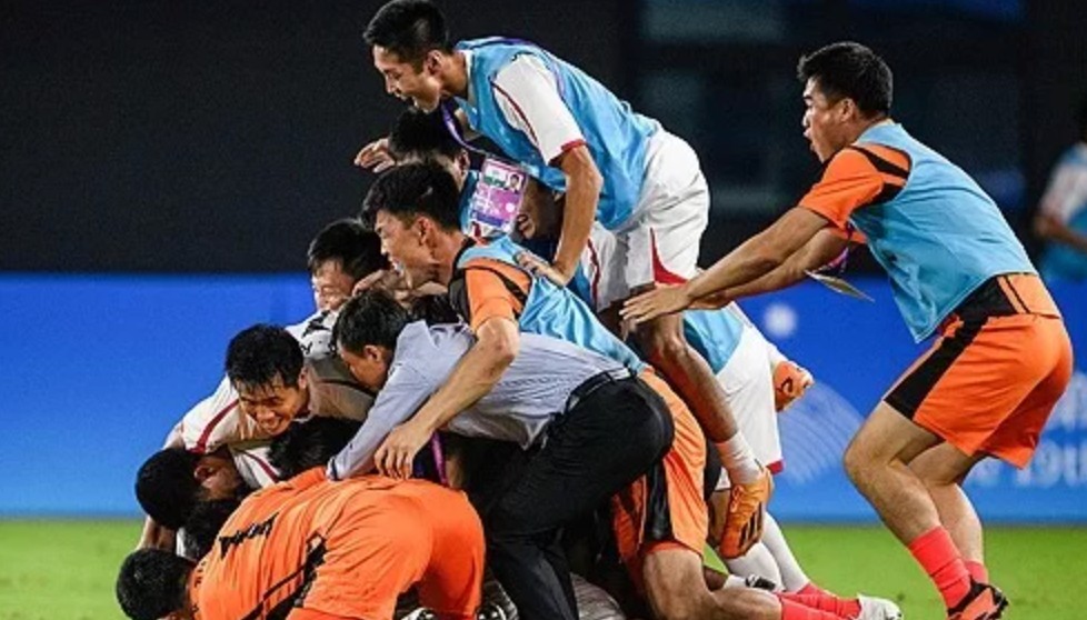 북한 일본 비매너 축구