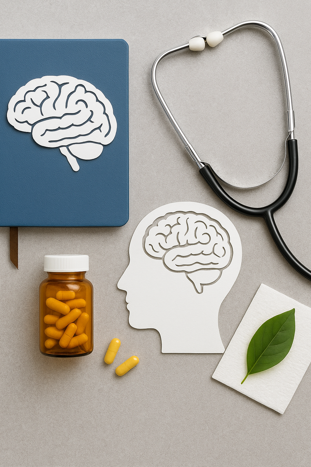 중년 뇌 건강 관리 관련 사진