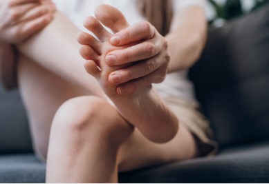 발가락 저림 증상의 원인