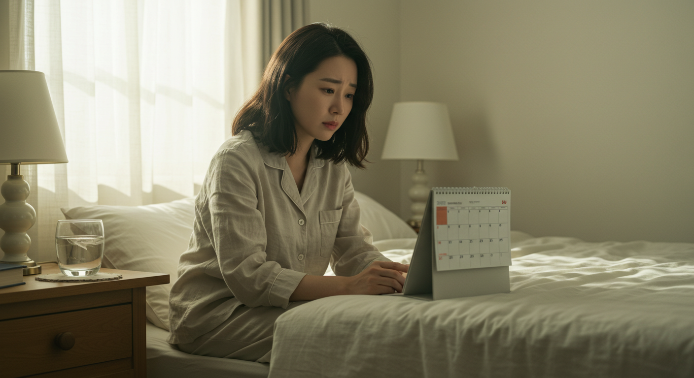 월경주기&#44; 조기폐경