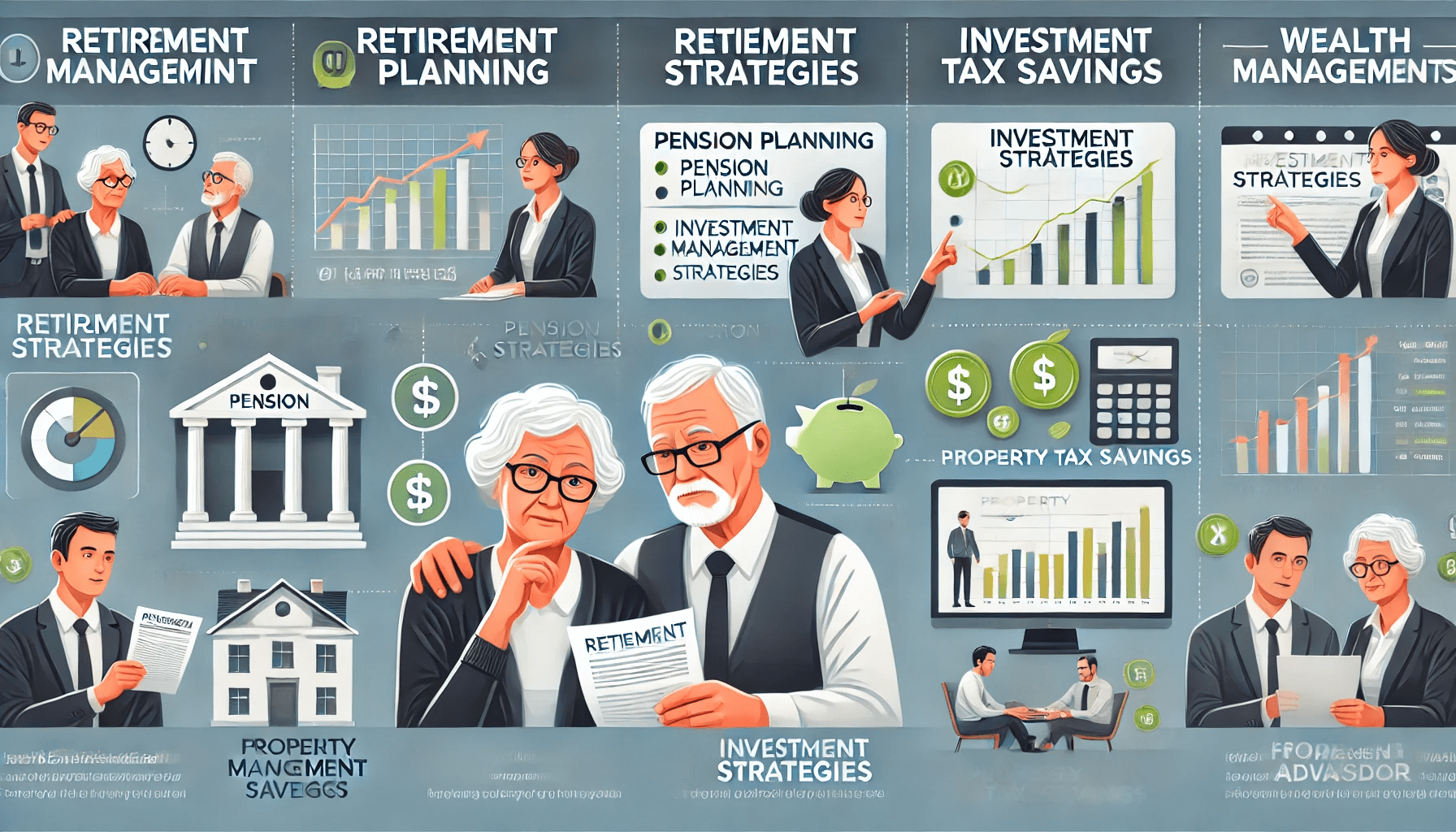 노후 대비 재테크 전략 관련 이미지