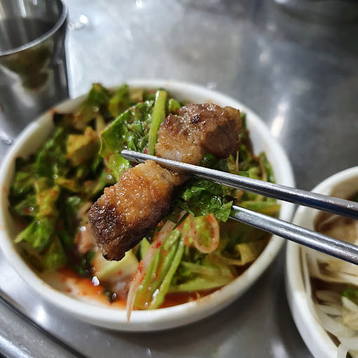 대구 비산동 야장 삼겹살 '기찻길삼겹살'