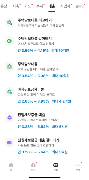 2025년 카카오뱅크 아낌e보금자리론 조건과 신청방법