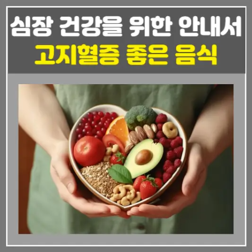 고지혈증 좋은 음식, 심장 건강을 위한 안내서
