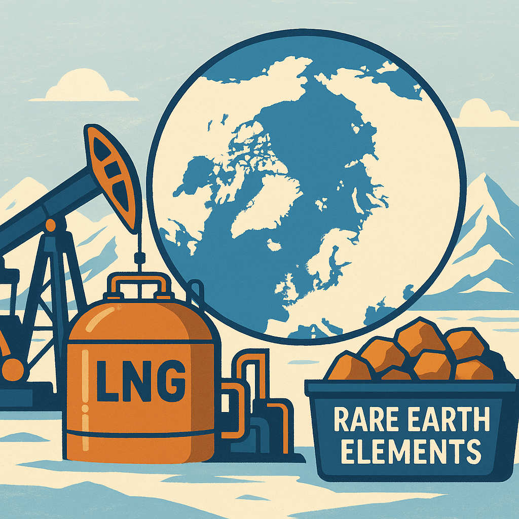 북극항로 투자 전략! 에너지 산업-북극의 자원 전쟁, LNG와 희토류의 미래에 관한 이미지