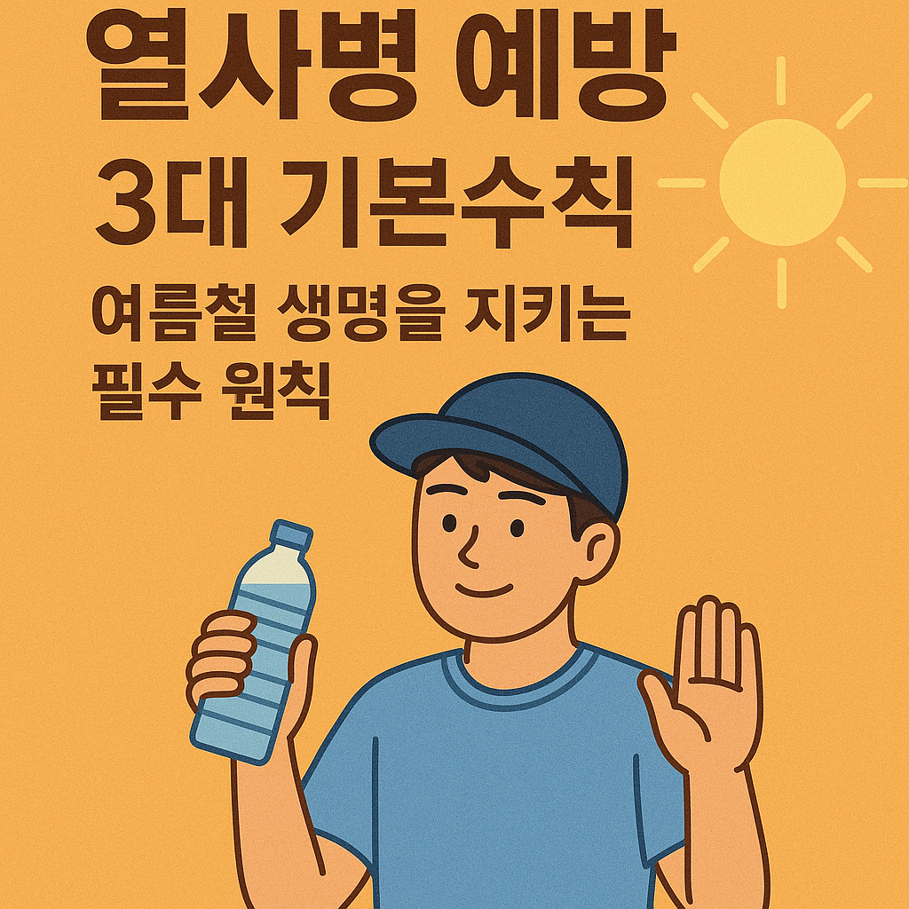 열사병 예방 3대 기본수칙