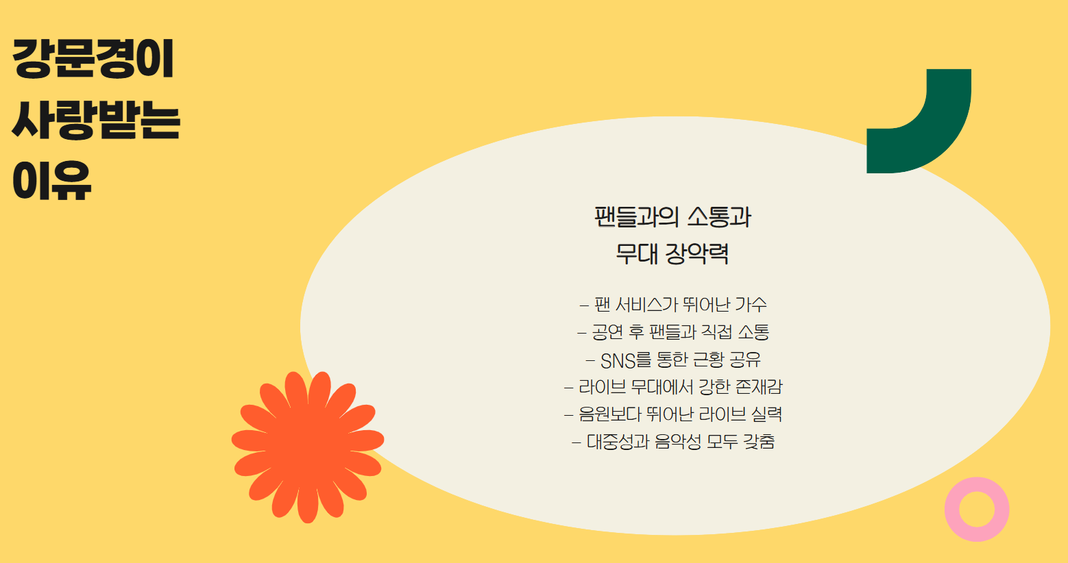 강문경이사랑받는이유