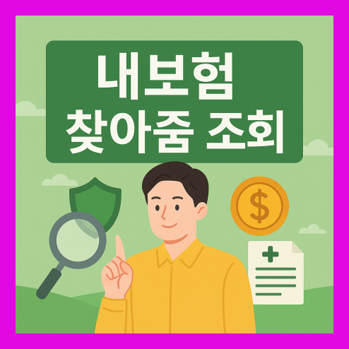 내보험 찾아줌 조회 절차, 확인 청구 방법과 필요성