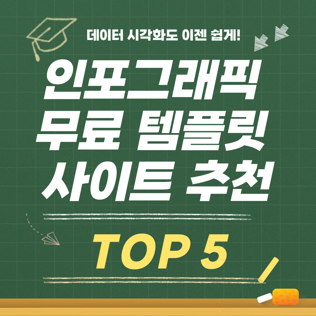 인포그래픽 무료 템플릿 사이트 추천!