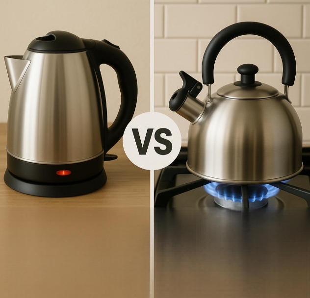 전기포트 vs 가스 끓이기 (비용,속도,안전성)