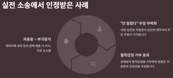 차용증 법적효력 &ndash; 돈 빌려줄 때 꼭 알아야 할 핵심내용
