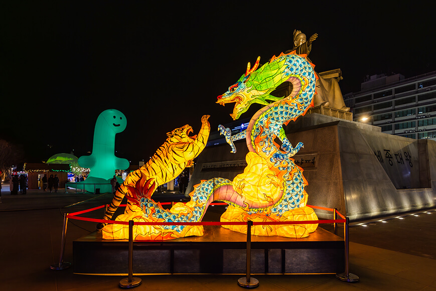 빛초롱 축제 관련 사진