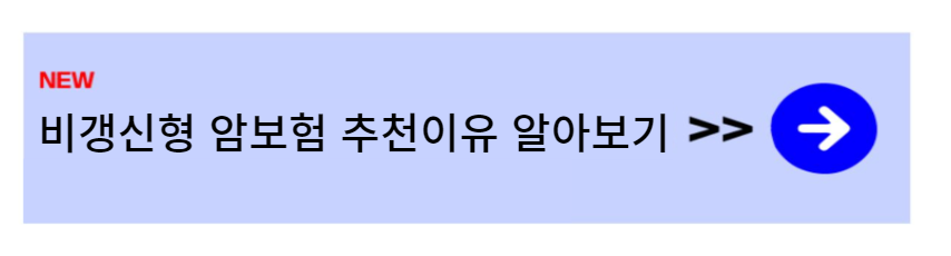 암보험 비갱신형