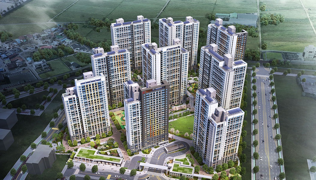 아산 힐스테이트 모종 블랑루체 전경